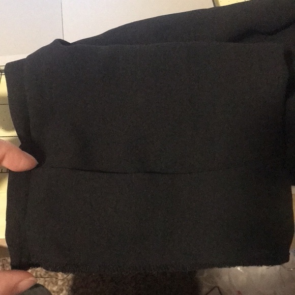 Ann Taylor black sleeveless drawstring waist jumpsuit - Picture 12 of 12